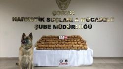 Gıda malzemelerinin arasında 110 kilogram eroin bulundu