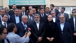 KKTC Başbakanı Özkan Yorgancıoğlu Soma'da