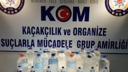 İzmir’de sahte rakı operasyonu