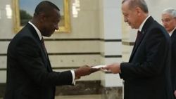 Erdoğan'a, Kamerun Büyükelçisi'nden güven mektubu