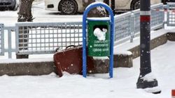 Çöp kenarına bırakılan bavul bomba zannedildi