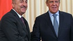 Çavuşoğlu ve Lavrov, Bakü'de bir araya geldi