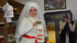 İkinci evim dediği iş yerinden gelin çıktı