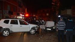 Otomobil ile cip çarpıştı: 3 yaralı
