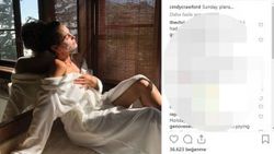 Cindy Crawford bakımda