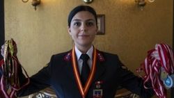 Madalyalı milli halterci astsubay oldu