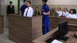 Samsun'da öğrencler sınıfta mahkeme salonu kurdu