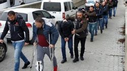 Torbacılara Samsun'da eş zamanlı operasyon