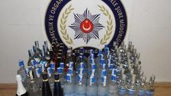 Tekirdağ'da kaçak içki operasyonu
