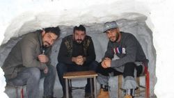 Bingöl'de kardan kafe yaptılar