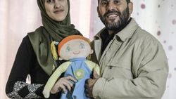 Filistinli Sara, babasının hediyesini 18 yıl sonra aldı