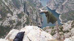 Kanyonda kaybolan genci arama çalışması sürüyor