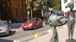 Avanak Avni heykelini çalan şüphelinin hapsi istendi