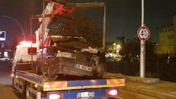 Ankara'da 5 araç birbirine girdi