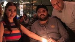 Ebru Yaşar'dan eşine Dubai tatili