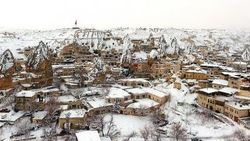 Kapadokya Göreme'yi ayakta tutuyor