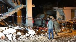 Hatay'da bir binada patlama meydana geldi