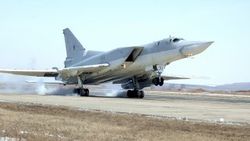 Rus savaş jetinin kaza görüntüleri yayınlandı