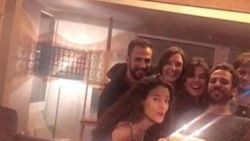 Erkan Kolçakköstendil'den eşine doğum günü sürprizi