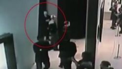 Moskova'da ünlü tabloyu çalan adamın hırsızlık anı