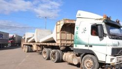 İdlib'deki gözlem noktalarına beton blok sevkiyatı