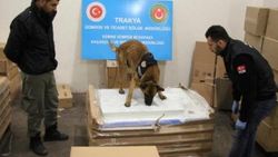 Tırda duş teknelerine gizlenmiş 454 kilo eroin ele geçirildi