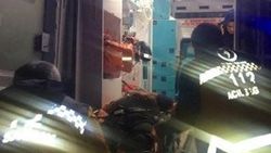 Kız arkadaşını dövüp üvey ağabeyini bıçakladı