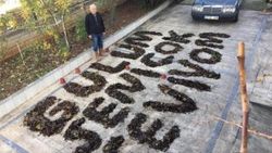 52 yıllık eşe seni çok seviyorum sürprizi