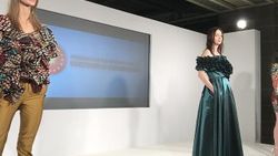 Suriyeli sığınmacıların kumaşları Londra Moda Haftası'nda