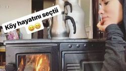 Gamze Özçelik köy hayatını sevdi