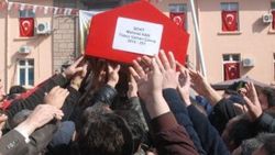 Polatlı'da şehit olan uzman çavuş son yolculuğuna uğurlandı