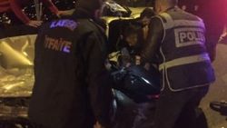 Araçta sıkışan sürücü hayatını kaybetti