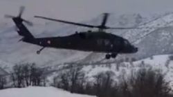 Tunceli'de polis helikopteri zorunlu iniş yaptı