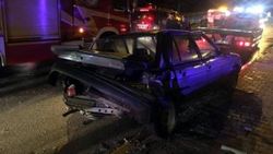 Isparta'da 3 araç birbirine girdi: 21 yaralı