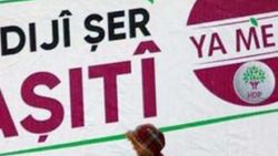 HDP'nin pankartı mahkeme kararıyla kaldırıldı