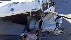 Borcunu vermemek için tırla defalarca otomobile çarptı
