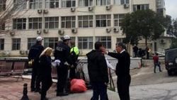 İzmir'de hastanede yangın