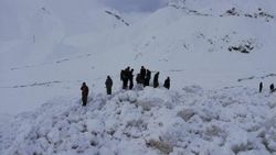 Şırnak-Hakkari karayoluna çığ düştü