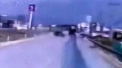 Üç komando askerin şehit olduğu kaza kamerada