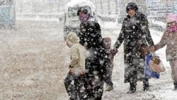 Erzurum'a bahar gelmiyor