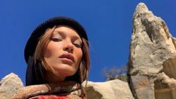 Bella Hadid Mert Alaş ile Kapadokya'da