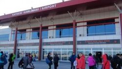 Kayseri Havalimanı'nda silah sesleri