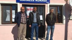 10 haneli köyde 3 muhtar adayı yarıştı