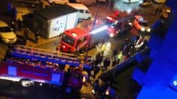 Elazığ'da yangın: 11 kişi dumandan zehirlendi