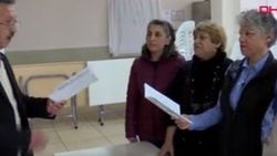 Sandık görevlileri yemin etti