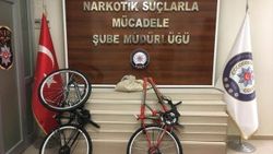 Uyuşturucuyu bisiklet gövdelerine gizlemiş