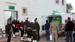 Suriye şehidi memleketine gönderildi