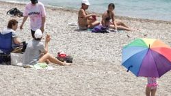 Antalya'ya gelen turistler mutlu