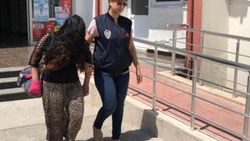 Mersin'de hırsızlık yapan kadın, polisten kaçamadı