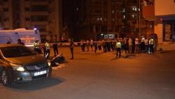 Otomobil ile çarpışan motosikletin sürücüsü öldü